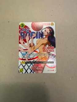 Nico Robin One Piece card game ROUND 1 Promo EB03-054 English NM/M - Image 1