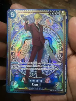 Sanji SEC OP06-119 SP Parallel A Fist of Divine Speed ONE PIECE Card English NM - Image 3