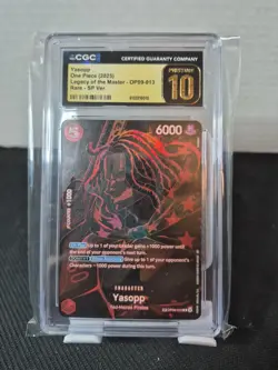 Legacy of the Master #OP09-013 Yasopp (SP) CGC 10 Pristine - Image 2