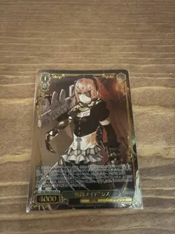 Weiss Schwarz Overlord Premium OVL/SE54-28OLR Battle Maid Shizu - Image 1