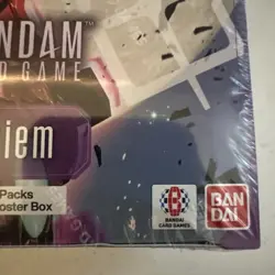 Bandai Gundam Card Game Steel Requiem Booster Box (GD03) ENG NEW FACTORY SEALED - Image 4