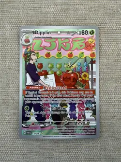 Dipplin 170/167 Sv06: Twilight Masquerade Holo Pokemon TCG Card Mint Holo Apples - Image 1