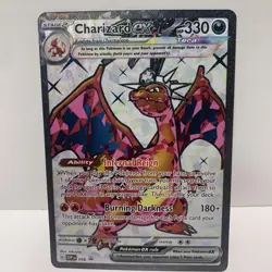 Charizard ex 056 Sv: Scarlet & Violet Promo Card Full Art NM - Image 1