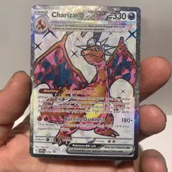 Charizard ex 056 Sv: Scarlet & Violet Promo Card Full Art NM - Image 3