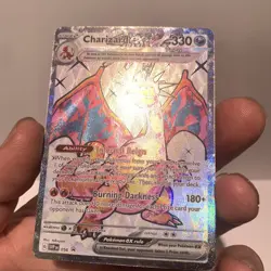 Charizard ex 056 Sv: Scarlet & Violet Promo Card Full Art NM - Image 4