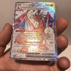 Charizard ex 056 Sv: Scarlet & Violet Promo Card Full Art NM - Image 5
