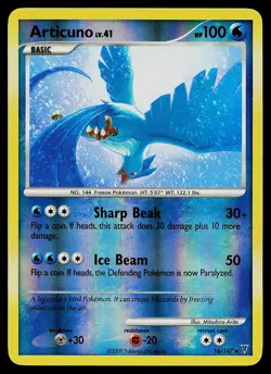 Pokemon Card - Articuno Supreme Victors 16/147 Reverse Holo Rare - Image 1