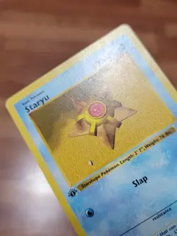 ⭐1st Edition Shadowless Staryu 65/102 Base Set Pokemon Card WOTC 1999 PL - Image 3