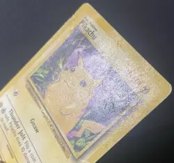 Pikachu 058/102 Base Set Regular *HEAVILY DAMAGED* Pokemon Card - Image 4