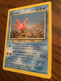 Pokemon Card - Neo Discovery 37/75 - CORSOLA - Uncommon - Image 2
