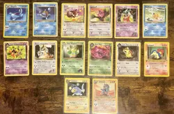 Pokemon Vintage WOTC Lot (14 Cards) - Image 1