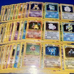 Complete Master Base Set 102/102 WOTC Vintage Pokemon Cards Charizard 1999 HOLO - Image 1