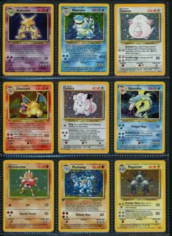 Complete Master Base Set 102/102 WOTC Vintage Pokemon Cards Charizard 1999 HOLO - Image 3