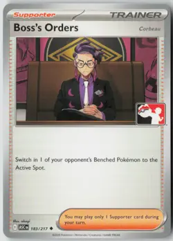 Boss's Orders [Corbeau] 183/217 NM Prize Pack Series Cards - Image 1