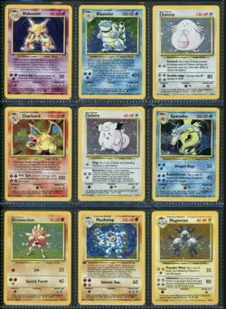 Complete Master Base Set 102/102 WOTC Vintage Pokemon Cards Charizard 1999 HOLO - Image 3
