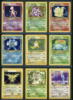 Complete Master Base Set 102/102 WOTC Vintage Pokemon Cards Charizard 1999 HOLO - Image 5