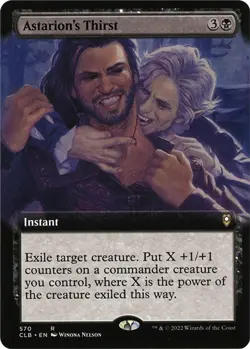 Astarion's Thirst (Extended Art) [CLB - 570] NM Foil - Image 1