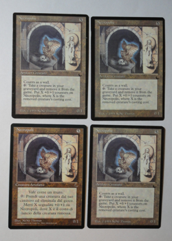 Necropolis X4 (1x Italian) The Dark LP Lightly Played MTG Magic the Gathering - Image 1