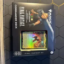 Magic The Gathering Final Fantasy VII 7 Limit Break Commander Deck Cloud Strife - Image 1