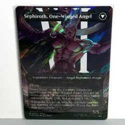 Sephiroth, Fabled SOLDIER (Borderless) (Surge Foil) - FINAL FANTASY (FIN) NM! - Image 2