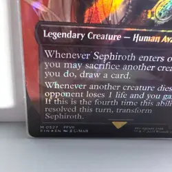 Sephiroth, Fabled SOLDIER (Borderless) (Surge Foil) - FINAL FANTASY (FIN) NM! - Image 4