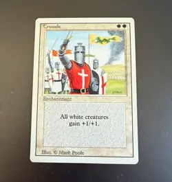 Wizards of the Coast MTG Crusade Revised Edition White Enchantment Regular EN - Image 1