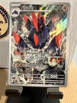 The Pokemon Company Gigalith 129/086 Sv: White Flare Illus Rare Holo ENG - Image 1