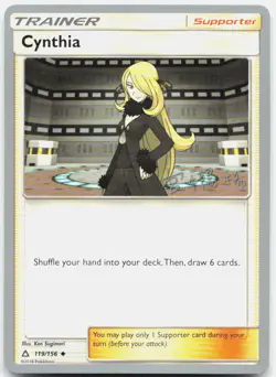 Cynthia 119/156 Uncommon World Championship Pokemon LP - Image 1
