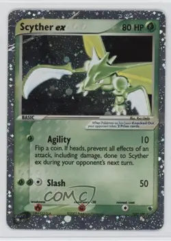 Scyther ex Holo Pokemon EX Ruby & Sapphire #102 2003 - Image 1