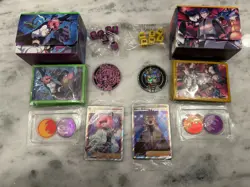 Pokemon Klara & Cyrus - Deck Box Sleeves Dice Coin Accessories + Sealed Promo - Image 2