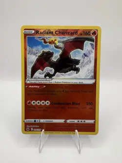 Radiant Charizard 020/159 Crown Zenith Holo English Radiant Rare 160 HP - Image 1