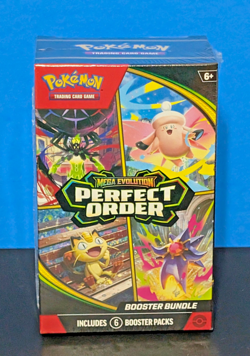 Pokemon TCG: Mega Evolution-Perfect Order Booster Bundle New Sealed Free Ship!! - Image 1