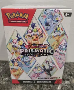 Pokemon TCG: Scarlet & Violet - Prismatic Evolutions Booster Bundle - Sealed - Image 1