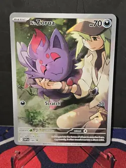 N's Zorua 189 Sv: Scarlet & Violet Promo Cards Holo - Image 1