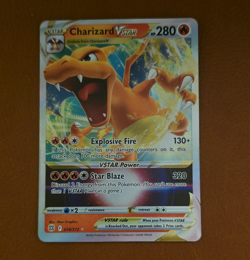 Charizard VSTAR 018/172 Brilliant Stars Ultra Rare Holo English 280HP - Image 1