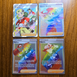 Pokemon TCG Trainer Supporter Full Art Holo Lot 4 Copycat Raihan Gordie - Image 1