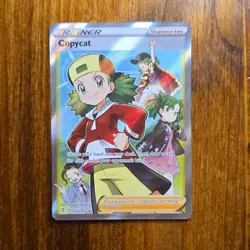 Pokemon TCG Trainer Supporter Full Art Holo Lot 4 Copycat Raihan Gordie - Image 3