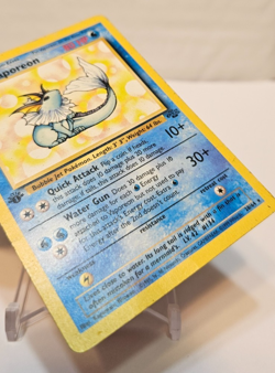 Vaporeon 28/64 Rare 1st Edition Jungle Pokemon 1766 - Image 5