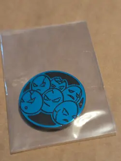 Pokemon Dark Blue Exeggcute Mini Coin From 151 Chinese - Image 1