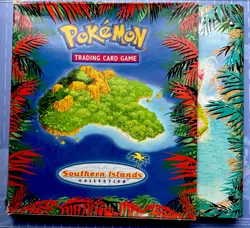 Vintage Pokemon SOUTHERN ISLANDS SET 18/18 Cards + Box/Binder/Postcards 2001 - Image 1
