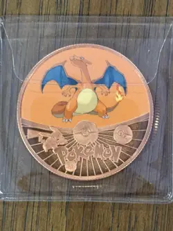2026 | Charizard Pokemon | 1 oz .999 Fine Copper Poke Ball Colorized Coin Round - Image 3