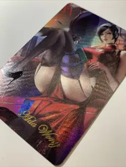 Ada Wong Resident Evil RE Hot Sexy ACG Goddess Waifu Card Girl Holo Doujin Anime - Image 3