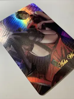 Ada Wong Resident Evil RE Hot Sexy ACG Goddess Waifu Card Girl Holo Doujin Anime - Image 4