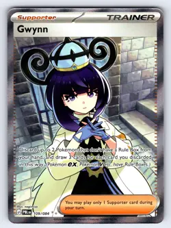 Gwynn 109/084 Holo Ultra Rare ME05 Pokemon TCG NM - Image 1
