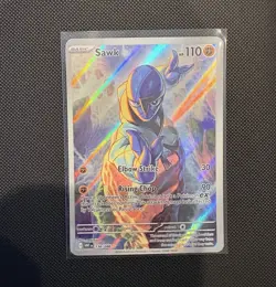 Sawk Sv: White Flare 130/086 Illustration Rare Holo English Pack Fresh Mint - Image 1