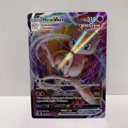 ✨Mew VMAX Pokemon Swsh08 Fusion Strike 114/264 Ultra Rare Holo Full Art - Image 1