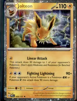 Pokemon #029/131 Jolteon Cosmos Holo - Image 1