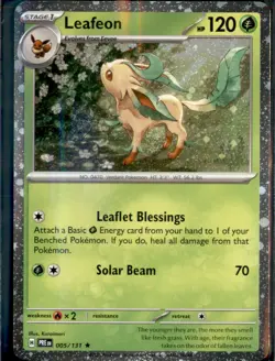 Pokemon #005/131 Leafeon Cosmos Holo - Image 1