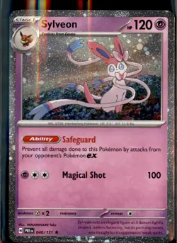 Pokemon #040/131 Sylveon Cosmos Holo - Image 1