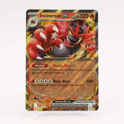 Incineroar ex - 034/162 Temporal Forces Double Rare Pokemon - NM/MINT - Image 1